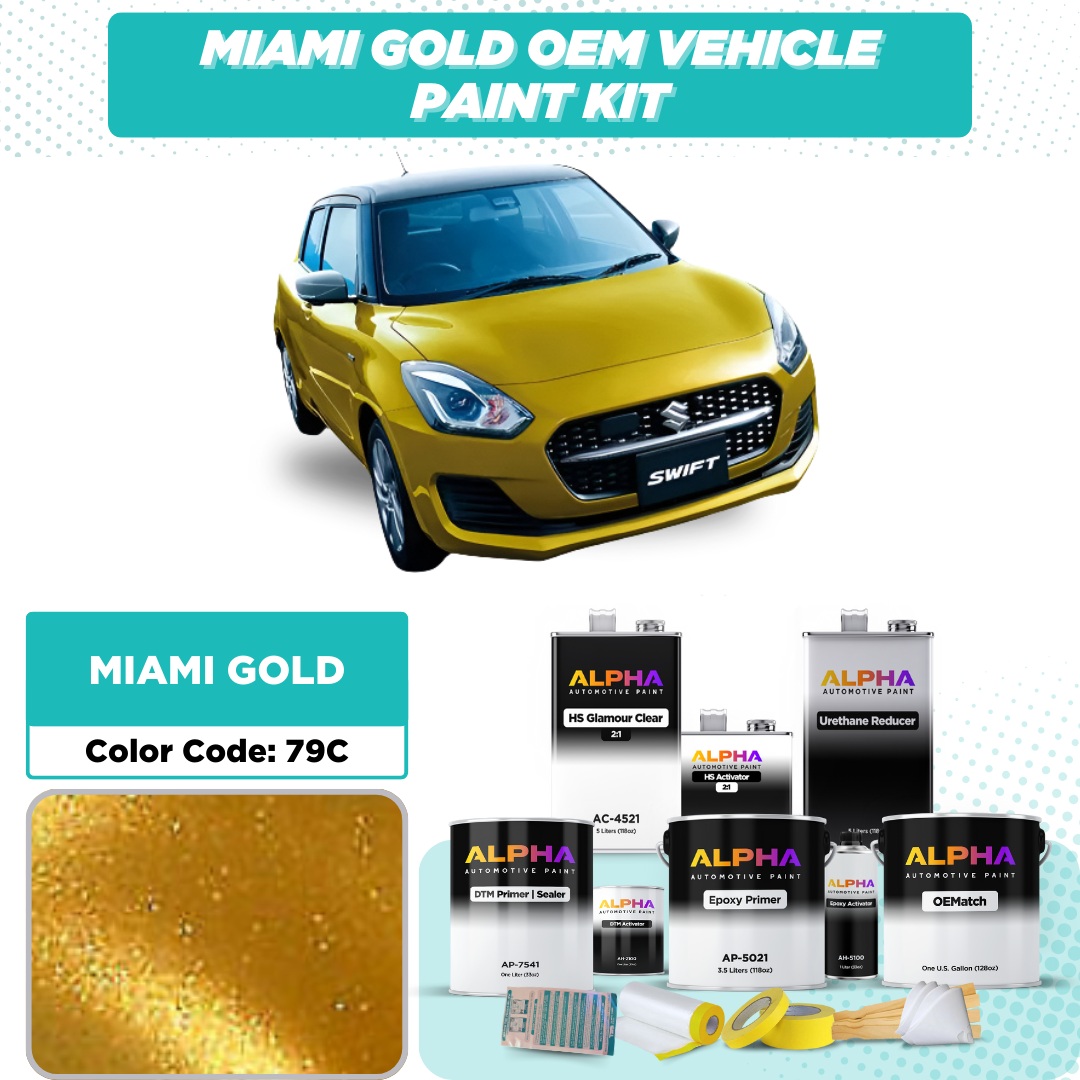 MARUTI MIAMI GOLD P. 79C | OEMatch Vehicle Paint Kit