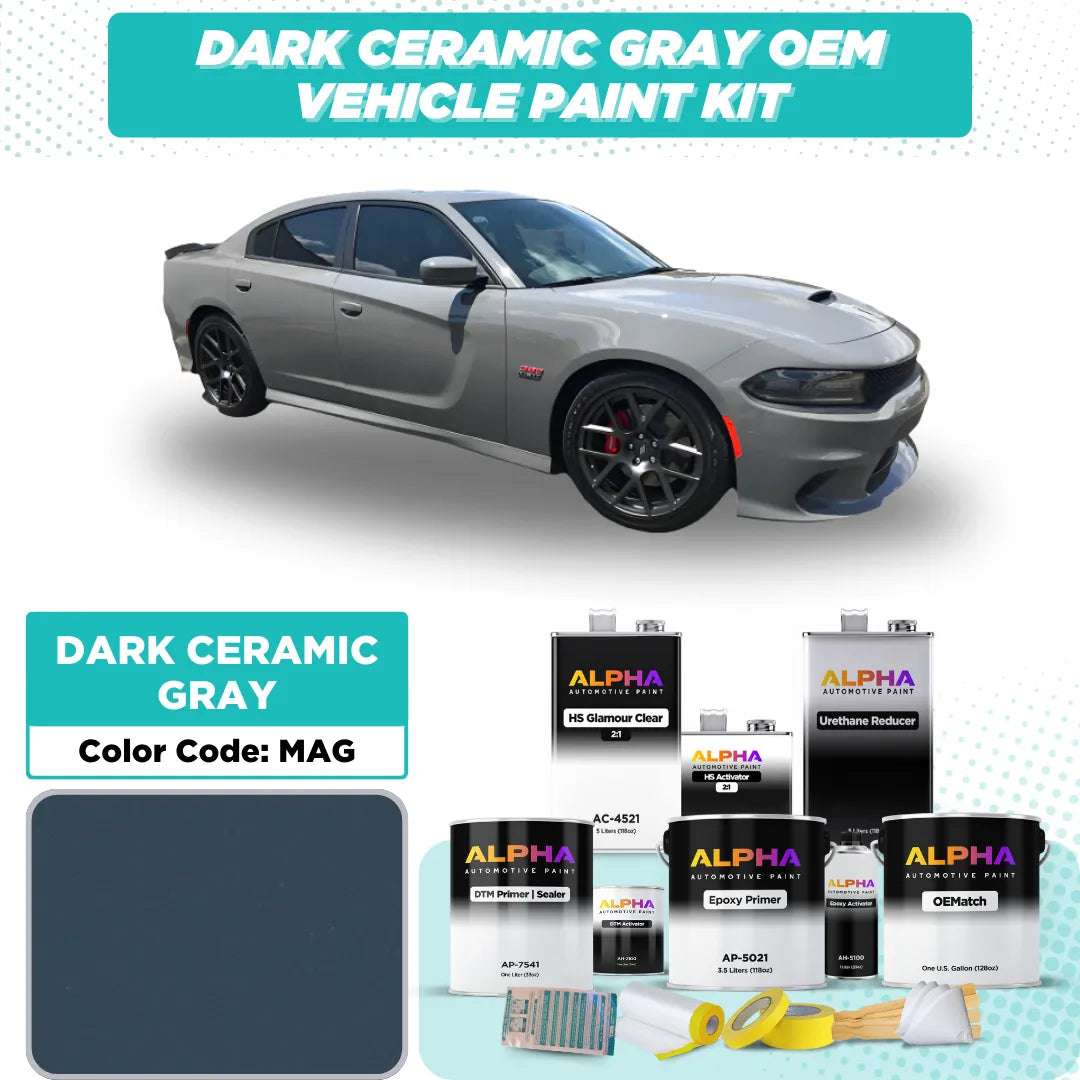 CHRYSLER USA DARK CERAMIC GRAY MAG | OEMatch Vehicle Paint Kit