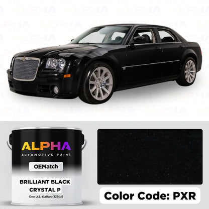 Chrysler Brilliant Black Crystal Pearl PXR / AXR | OEMatch Basecoat