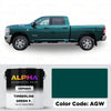 Chrysler Timberline Green Pearl AGW | OEMatch Basecoat