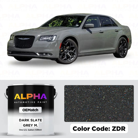 CHRYSLER USA DARK SLATE GREY M. ZDR | OEMatch Basecoat