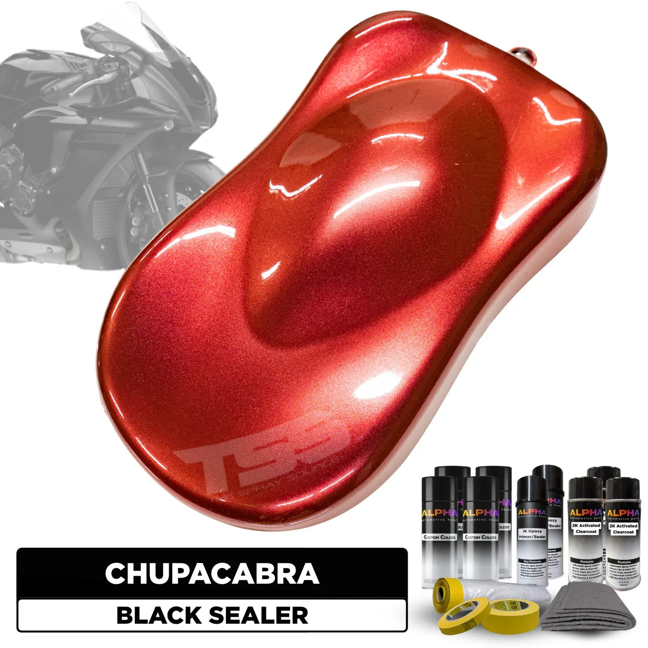 Chupacabra Motorcycle Paint Kit