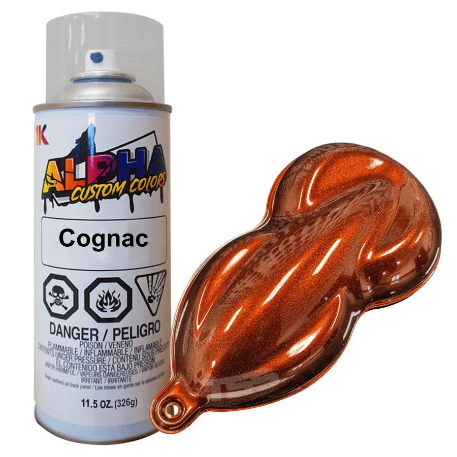 Cognac Spray Can Midcoat - The Spray Source - Alpha Pigments