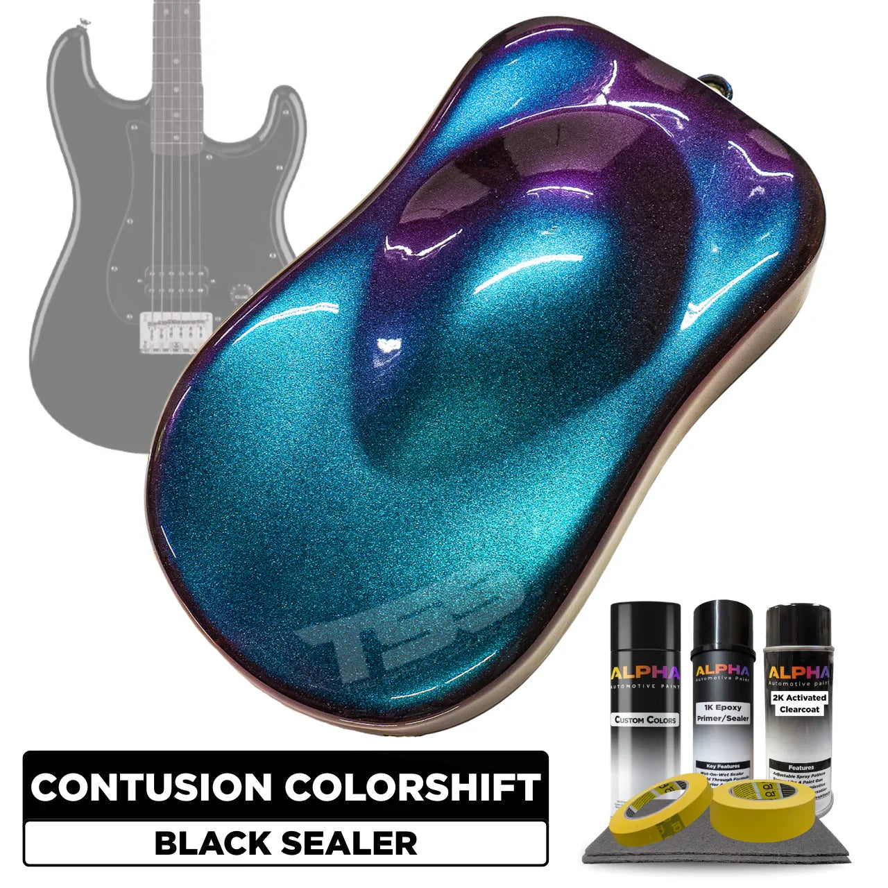 Contusion Colorshift Guitar Paint Kit – The Spray Source