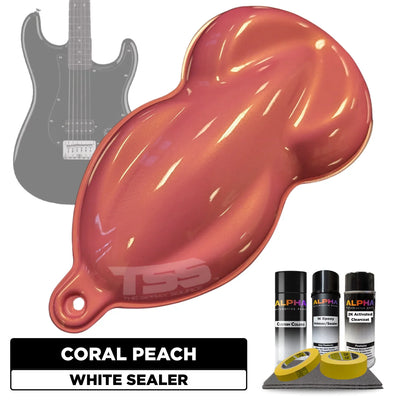 Coral Peach Guitar Paint Kit