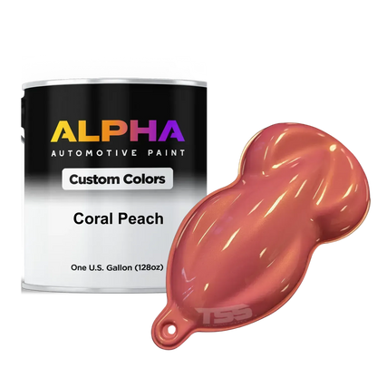 Coral Peach Paint Basecoat