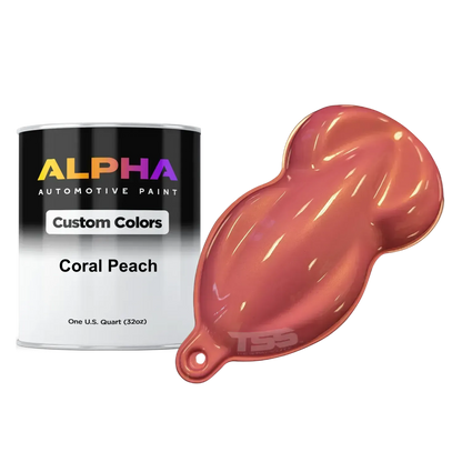 Coral Peach Paint Basecoat