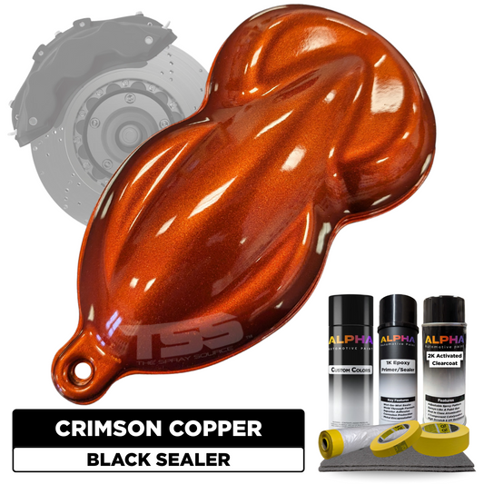 Crimson Copper Brake Caliper Paint Kit