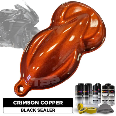 Crimson Copper Motorcycle Paint Kit