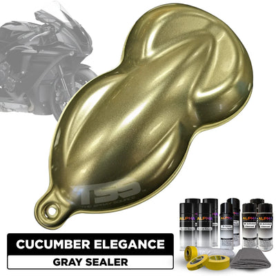 Cucumber Elegance Motorcycle Paint Kit