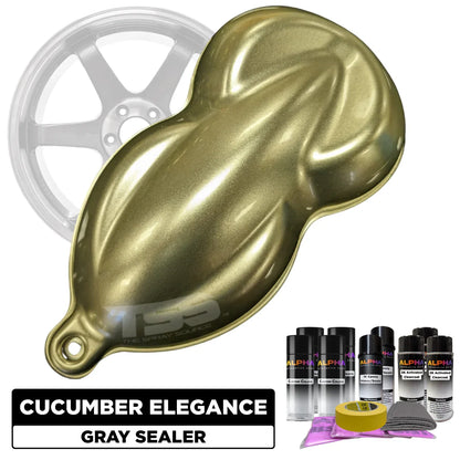 Cucumber Elegance Wheel Paint Kit
