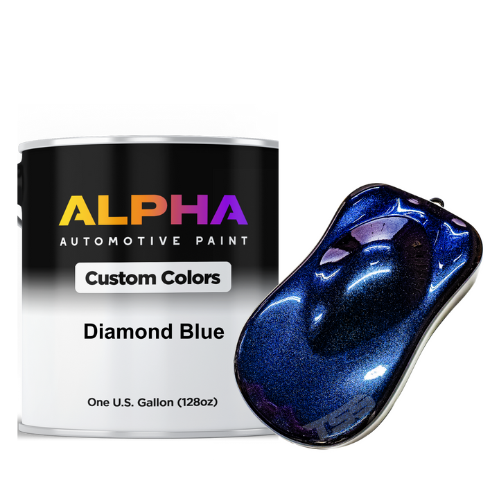 Diamond Blue Paint Basecoat Midcoat