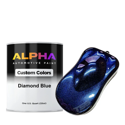 Diamond Blue Paint Basecoat Midcoat