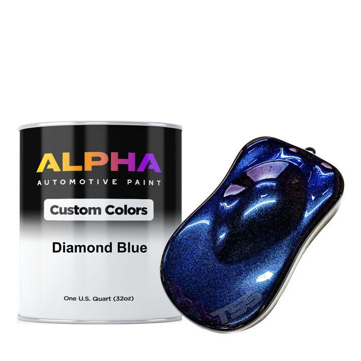 Diamond Blue Paint Basecoat Midcoat