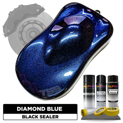 Diamond Blue Brake Caliper Paint Kit