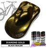 Diamond Gold Bike Paint Kit