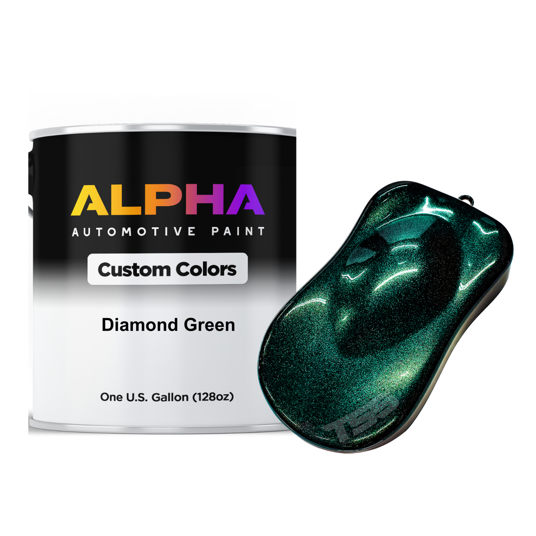 Diamond Green Paint Basecoat Midcoat