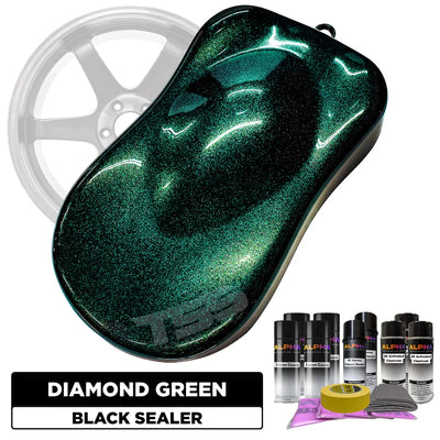 Diamond Green Wheel Paint Kit