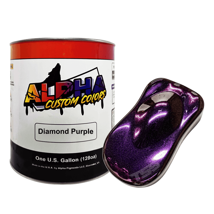 Diamond Purple Paint Basecoat Midcoat - The Spray Source - Alpha Pigments