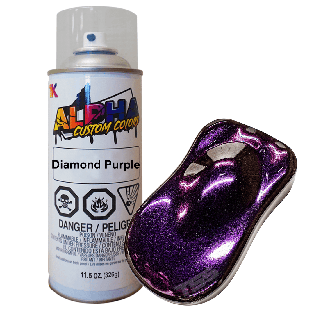 Diamond Purple Spray Can Midcoat - The Spray Source - Alpha Pigments