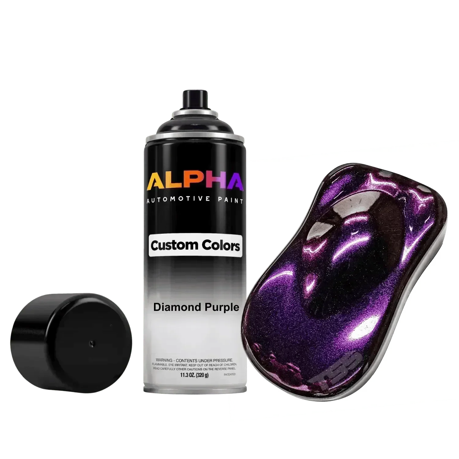 Diamond Purple Spray Can Midcoat aerosol spray can automotive paint