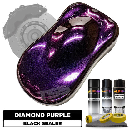 Diamond Purple Brake Caliper Paint Kit