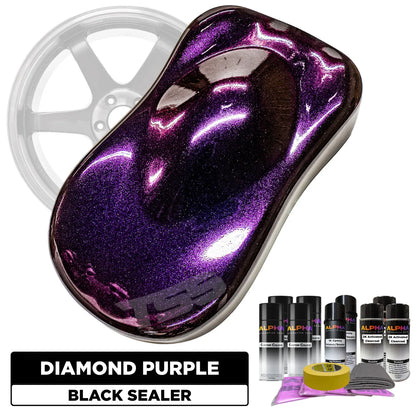 Diamond Purple Wheel Paint Kit