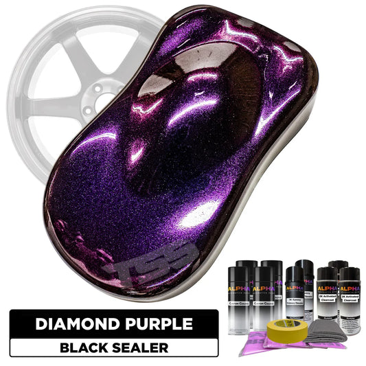 Diamond Purple Wheel Paint Kit