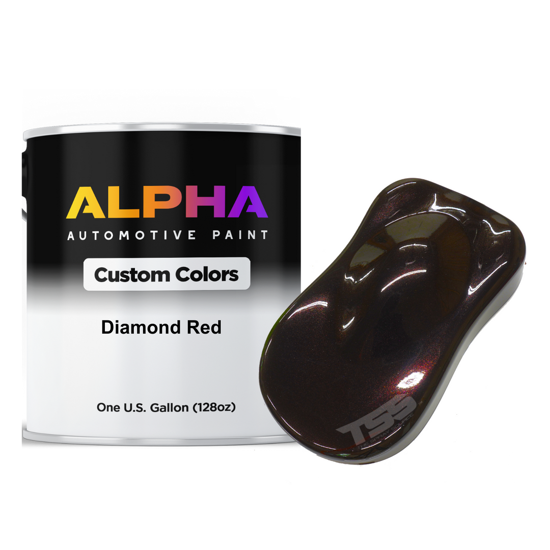 Diamond Red Paint Basecoat Midcoat