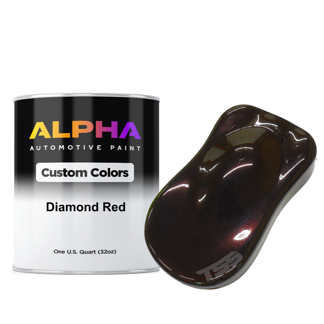 Diamond Red Paint Basecoat Midcoat