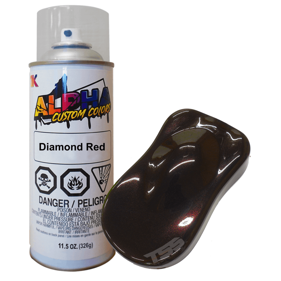 Diamond Red Spray Can Midcoat - The Spray Source - Alpha Pigments