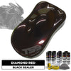 Diamond Red Motorcycle Paint Kit