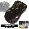 Diamond Red Motorcycle Paint Kit