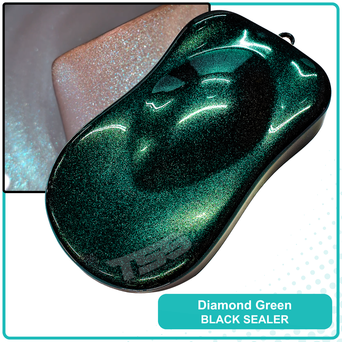 Diamond Green Spray Can Midcoat