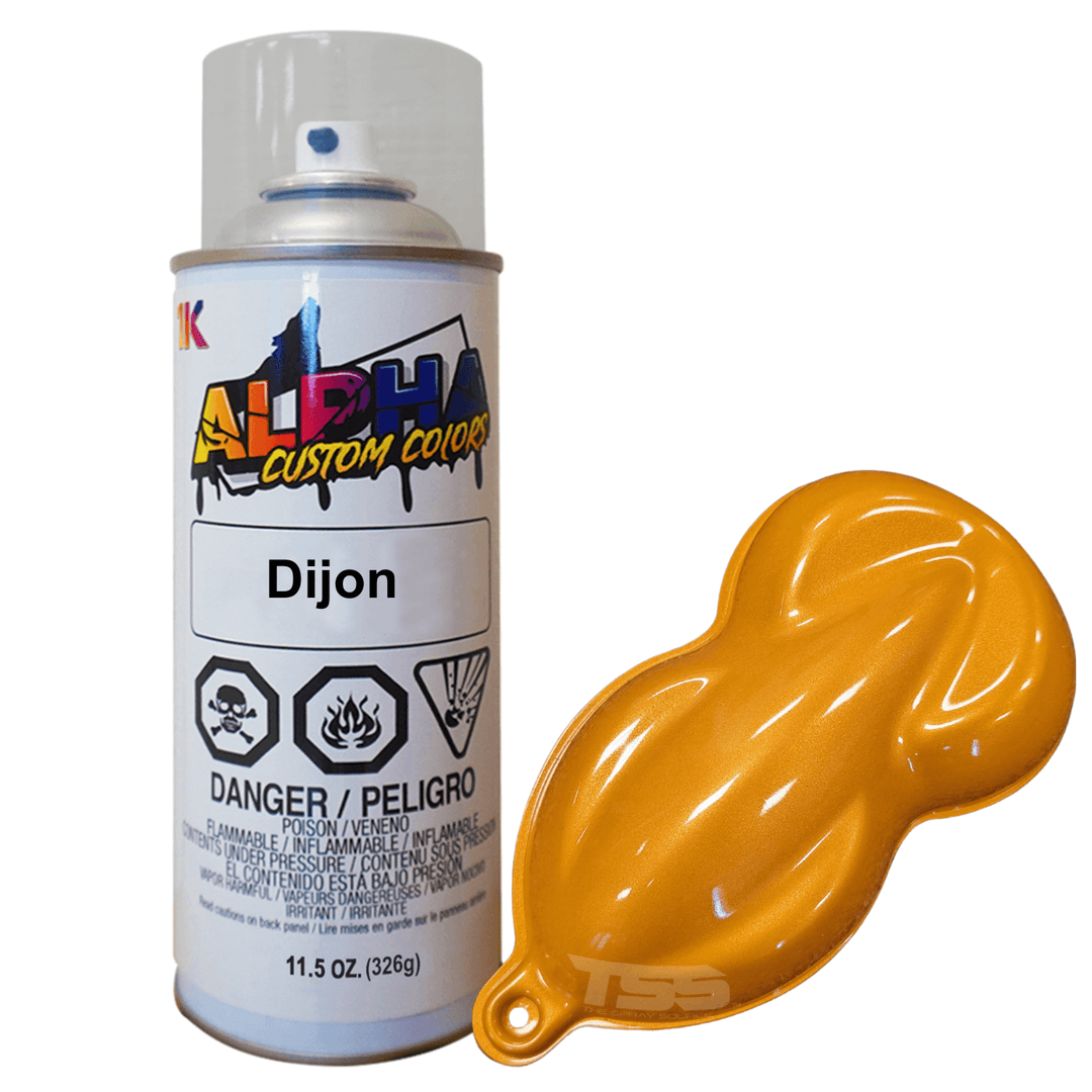 Dijon Spray Can Midcoat - The Spray Source - Alpha Pigments