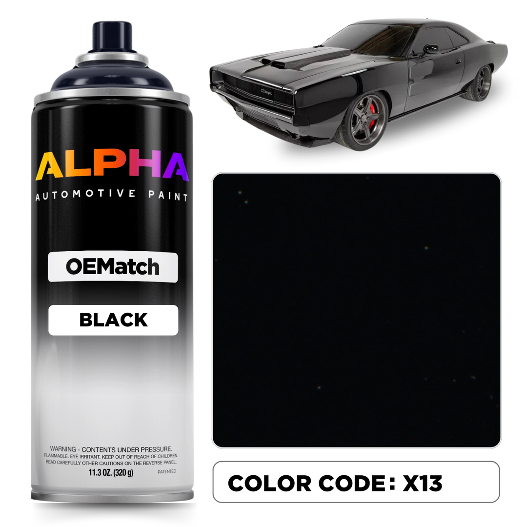 Dodge Black Velvet X13 | OEMatch Spray Can