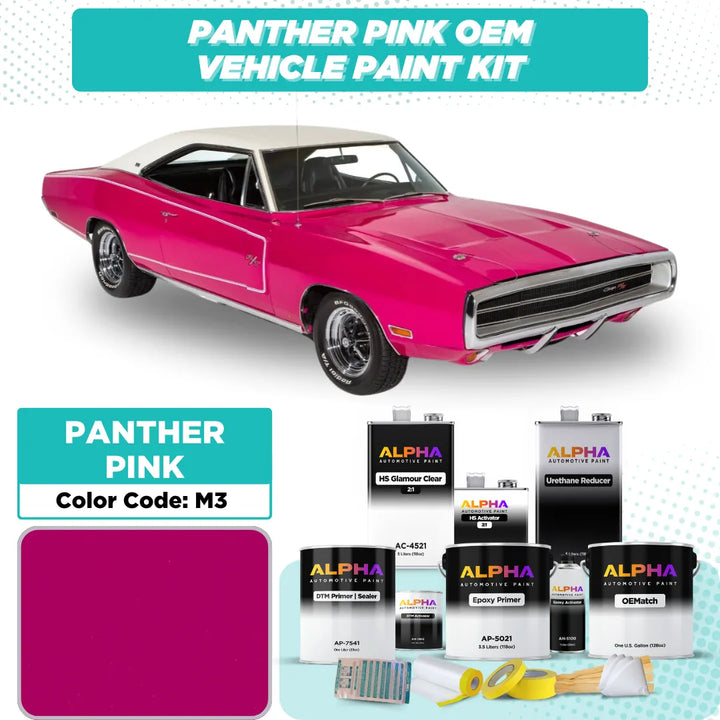 Dodge Panther Pink M3 | OEMatch Vehicle Paint Kit