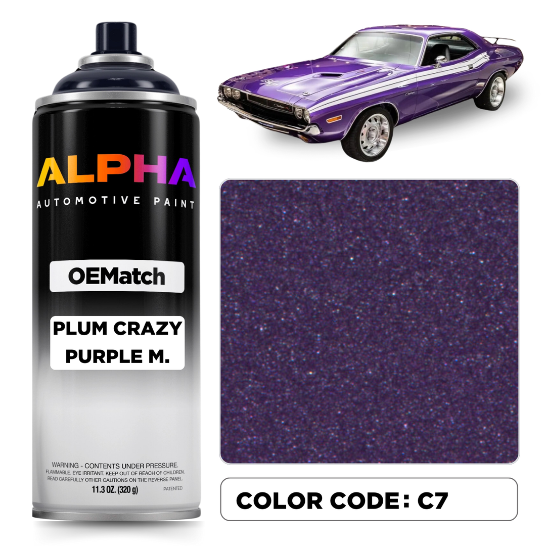 Dodge Plum Crazy Purple M. C7 | OEMatch Spray Can