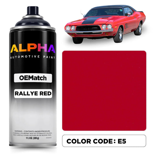 Dodge Rallye Red E5 | OEMatch Spray Can