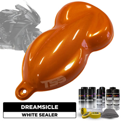 Dreamsicle Motorcycle Paint Kit
