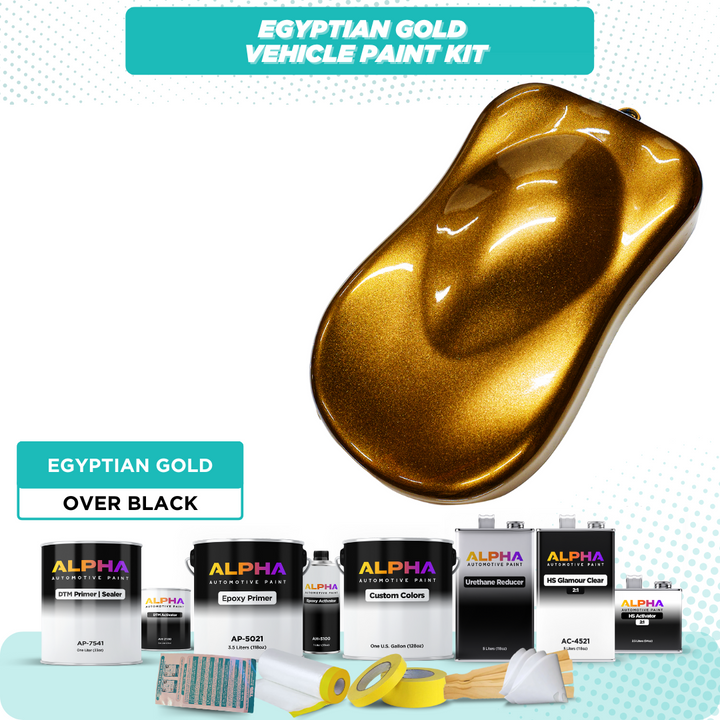 Egyptian Gold Vehicle Paint Kit