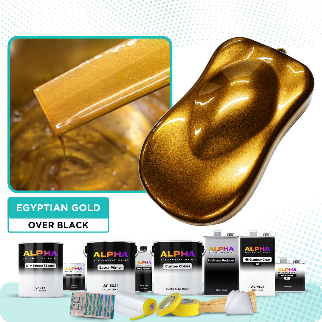 Egyptian Gold Vehicle Paint Kit