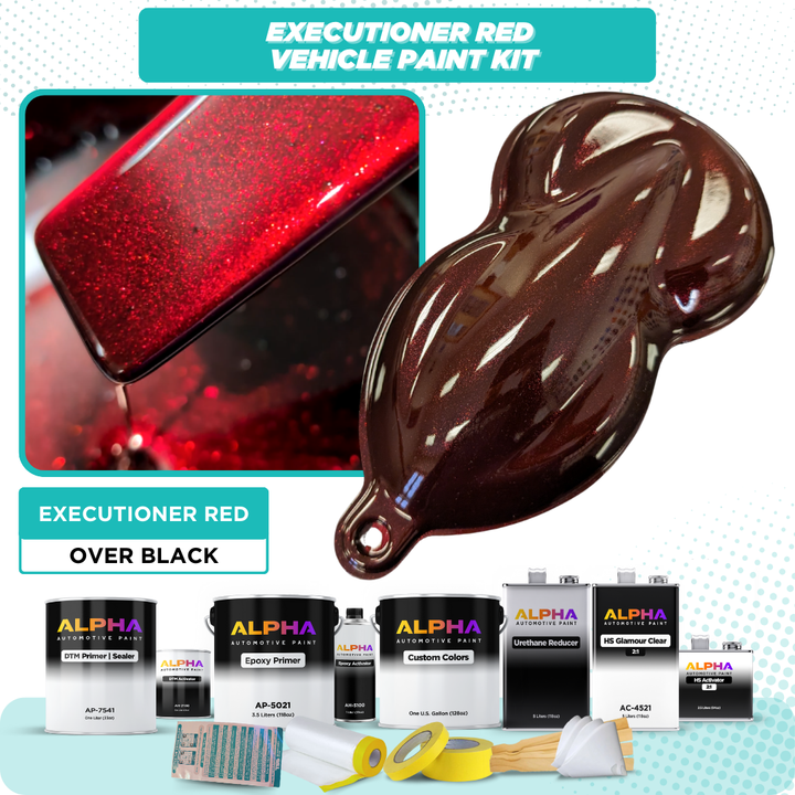 Executioner Red Vehicle Paint Kit