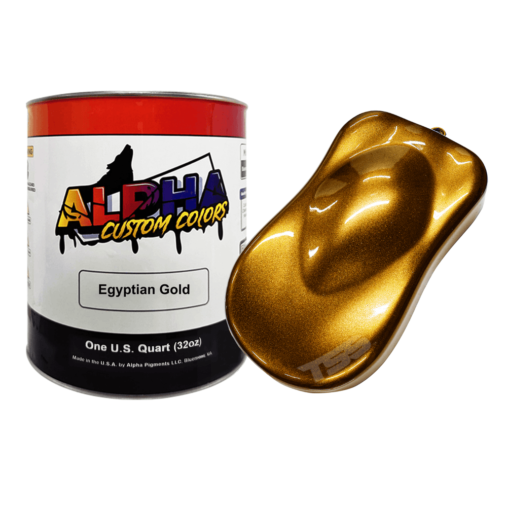 Egyptian Gold Paint Basecoat Midcoat - The Spray Source - Alpha Pigments