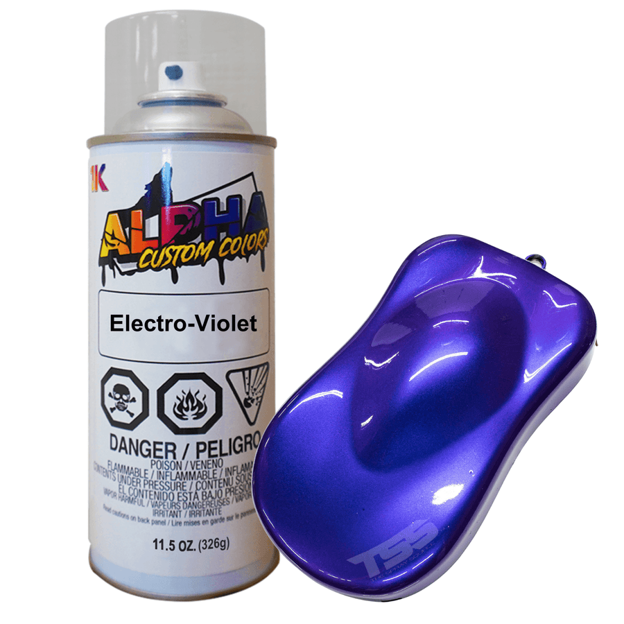 Electro-Violet Spray Can Midcoat - The Spray Source - Alpha Pigments