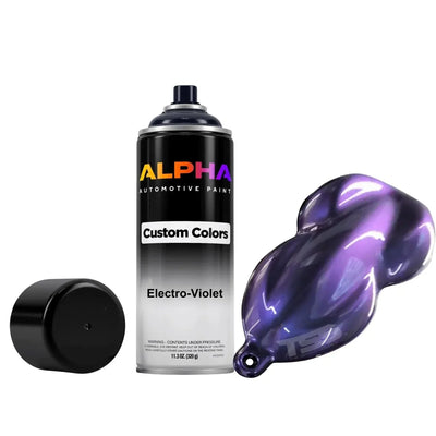 Electro-Violet Spray Can Midcoat