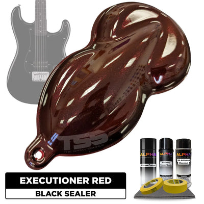 Executioner Red Guitar Paint Kit
