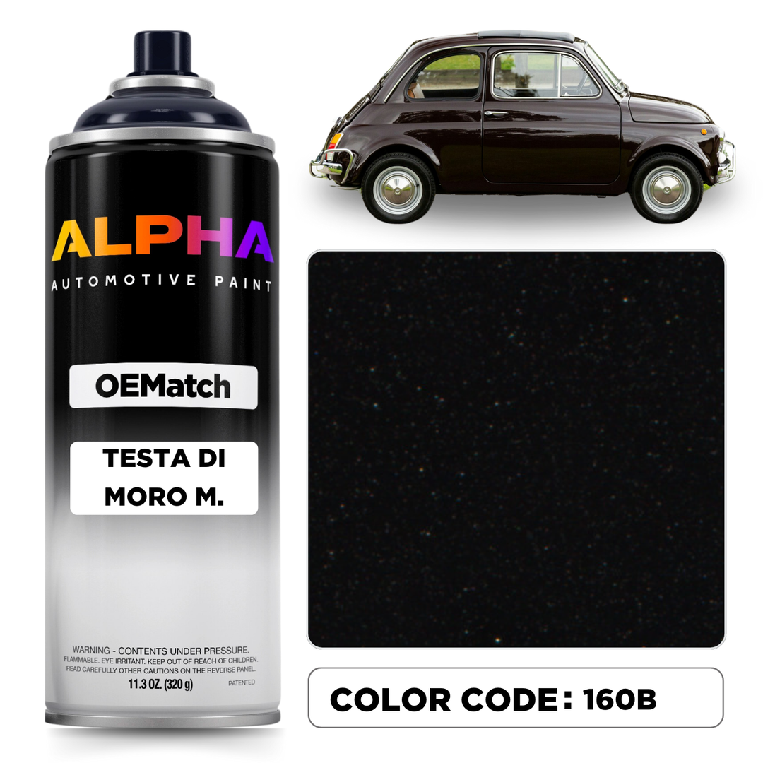 Fiat Testa di Moro Metallic 160B | OEMatch Spray Can