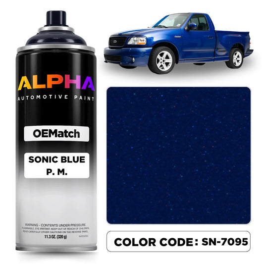 FORD USA SONIC BLUE P. M. SN-7095 | OEMatch Spray Can