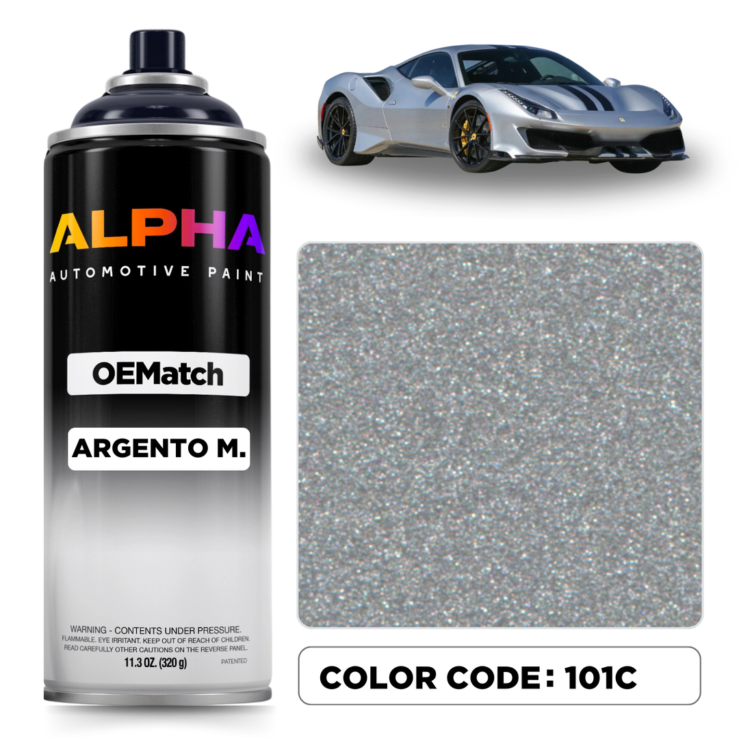 Ferrari Argento Nurburgring Metallic 101C | OEMatch Spray can